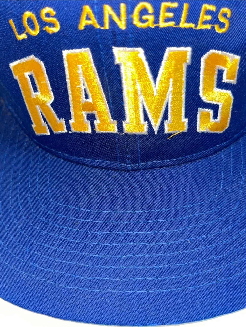 Vintage Los Angeles Rams Hat Cap Snapback NFL Football 90s Starter w/ Tags Korea